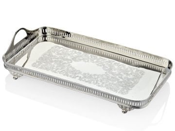 PLATTER KULPLU GUMUS BUYUK TEPSI