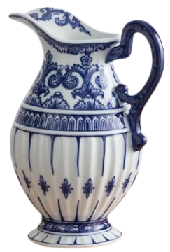 BLUE BLANC DEKORATİF SÜRAHİ