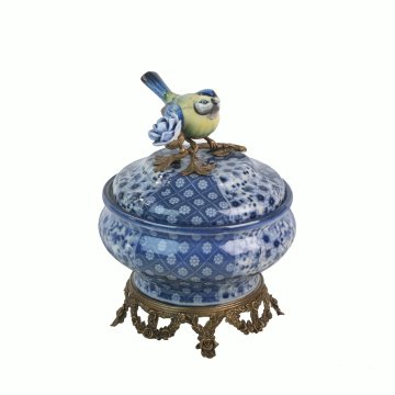 PORSELEN KAPAKLI KUTU