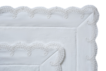 İşlemeli 2'li Paspas Set 60*100