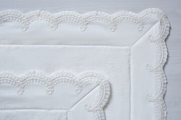 İşlemeli 2'li Paspas Set 60*100
