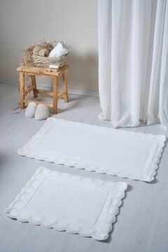 İşlemeli 2'li Paspas Set 60*100