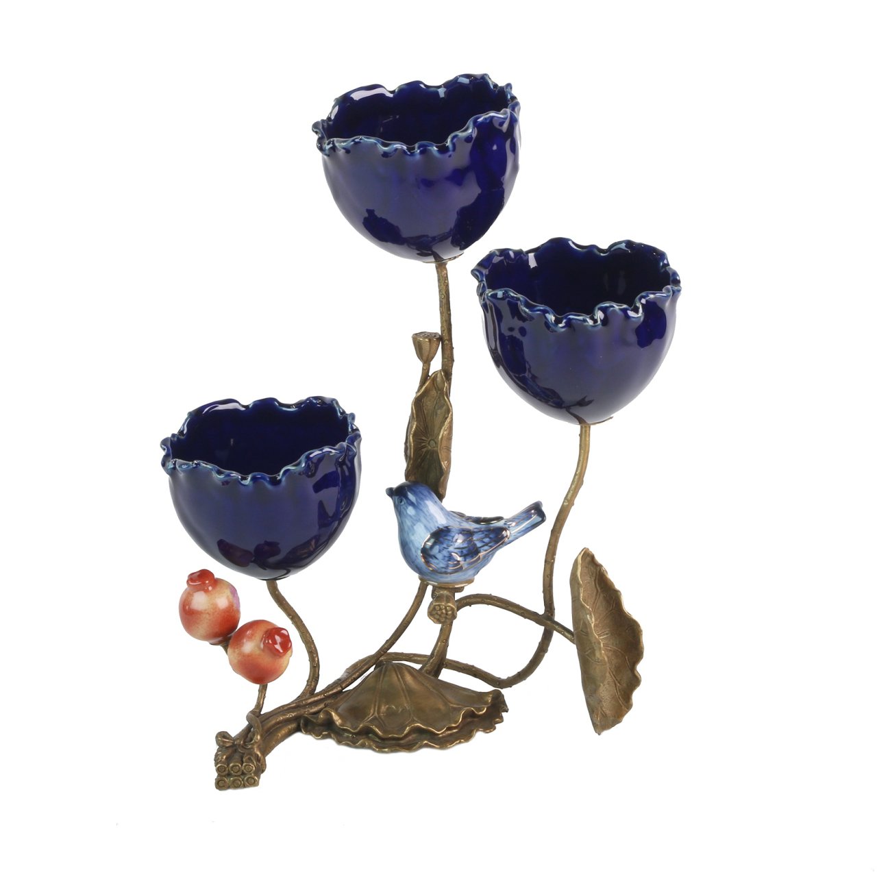 GOLD  ÜÇLÜ MUMLUK 25*30*32