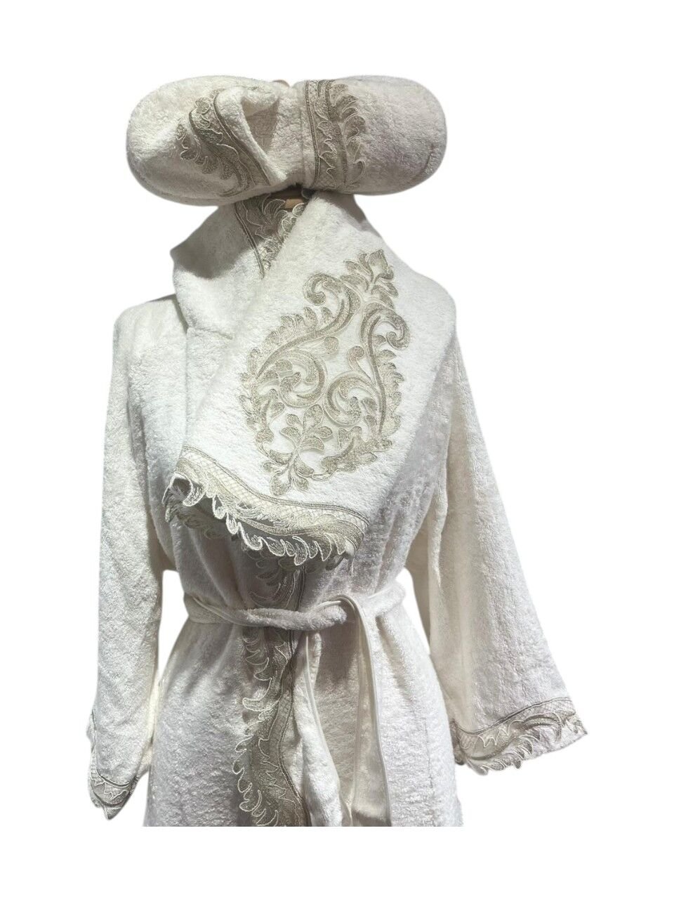 BALAYI BORNOZU KREM