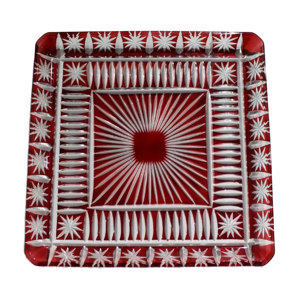 KARE SERVİSLİK KIRMIZI