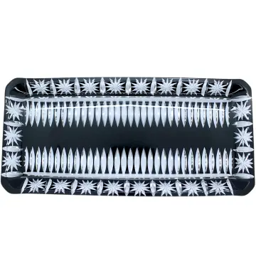 DİKDÖRTGEN SERVİSLİK SİYAH