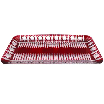 DİKDÖRTGEN SERVİSLİK KIRMIZI