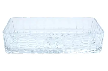 DİKDÖRTGEN KRİSTAL KESİM KASE