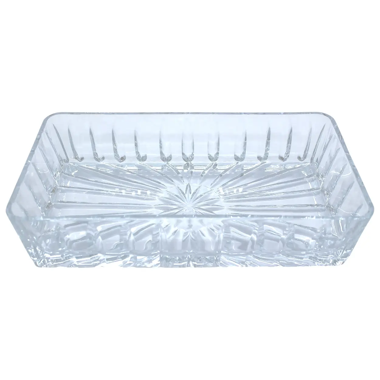 DİKDÖRTGEN KRİSTAL KESİM KASE