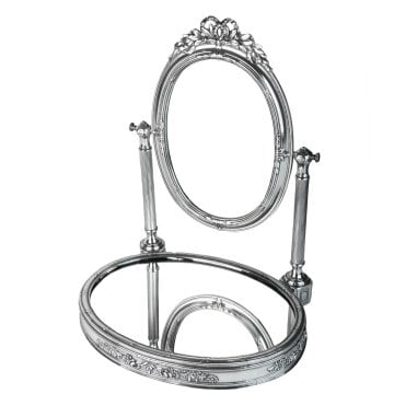 STILARS GÜMÜŞ KAPLAMA AYNALI JARDİNYER 35*26