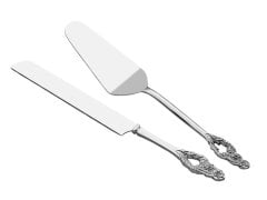 KEK SERVİS SETİ 2'Lİ GÜMÜŞ