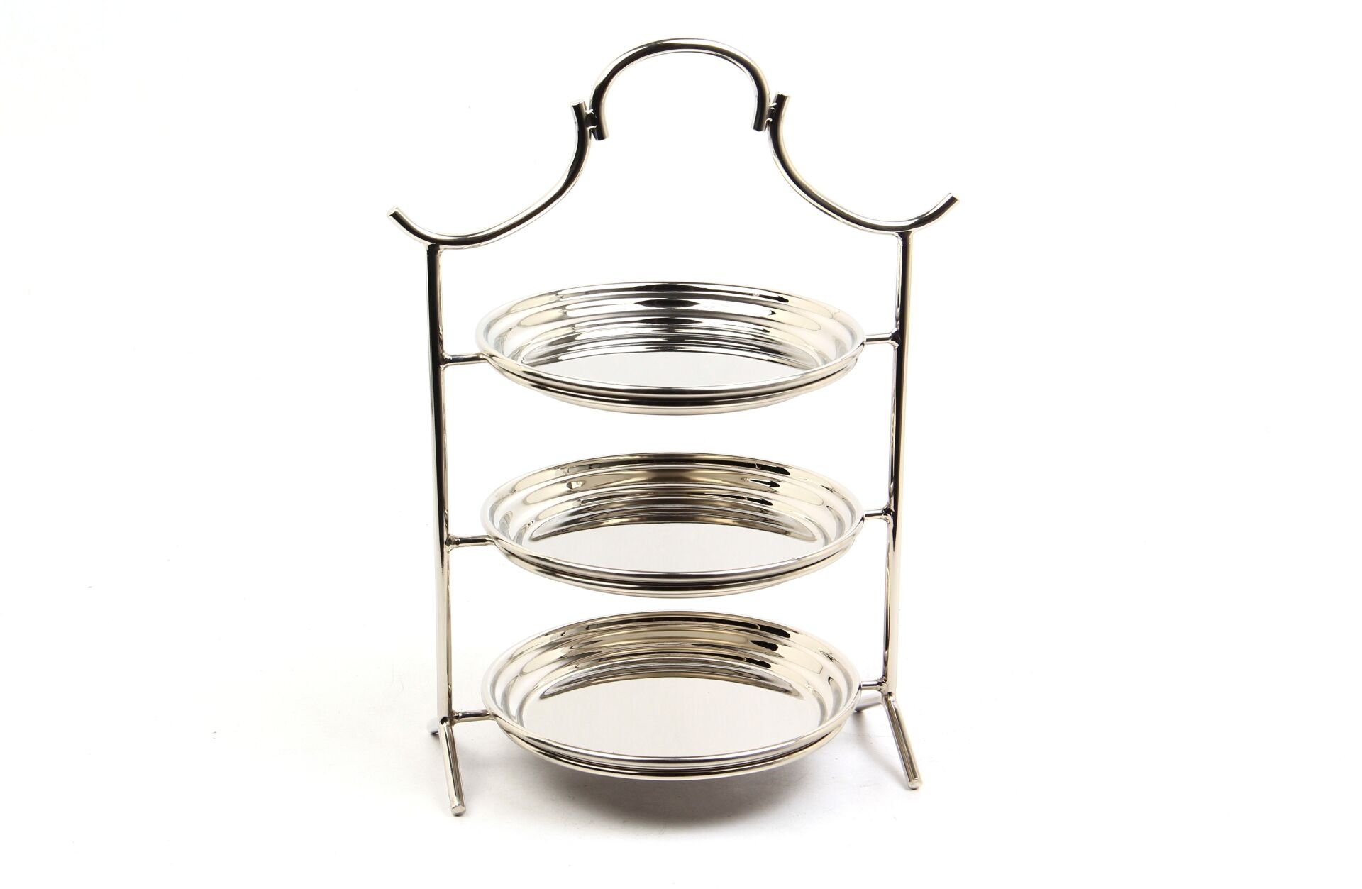 PASLANMAZ CELIK 3 KATLI STAND 23,5X16,5X32 CM