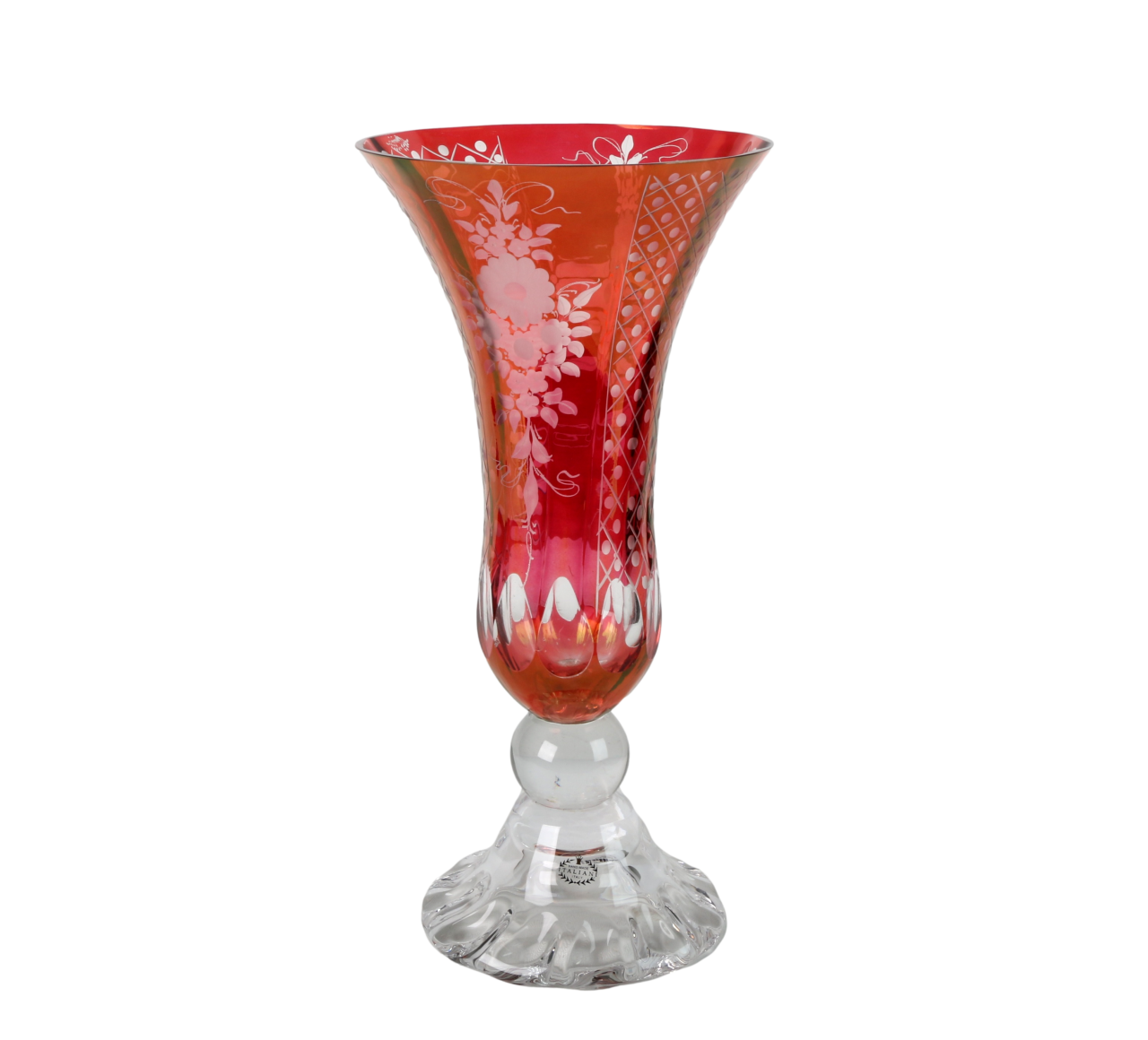 ITALIANI CRYSTAL RED VAZO