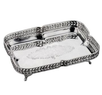 GÜMÜŞ KAPLAMA TEPSİ