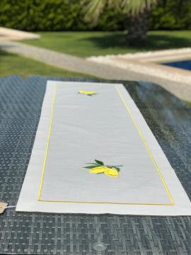 LİMON TEMALI RUNNER 180cm