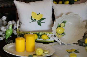 LİMON TEMALI KIRLENT KILIFI