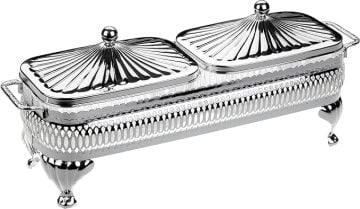 2'Lİ KARE KAPAKLI SUNUMLUK KASE