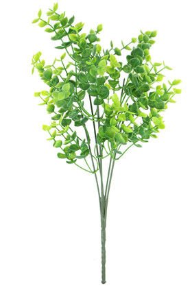 5 Dallı Yeşillik Şimşir Demeti 32 cm